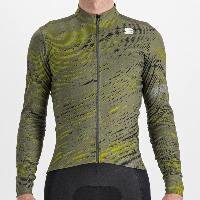 Maglia maniche lunghe Sportful Cliff Supergiara – Verde