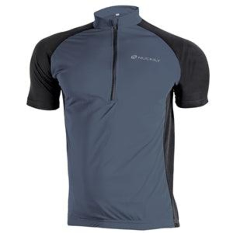Nuckily NJ601 Mens Cycling Jersey (Grey)