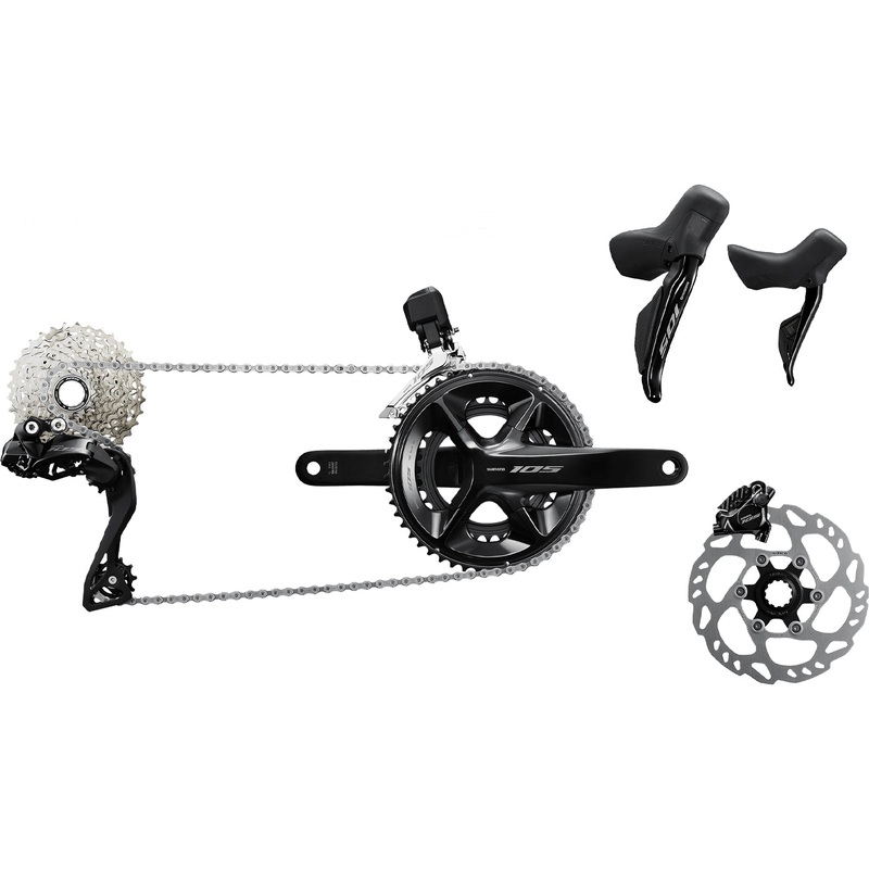 Gruppo Shimano 105 Di2 R7100 12V 11/34T – 50/34 D