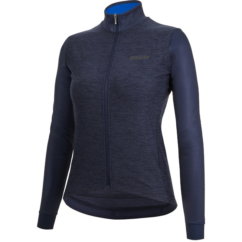 Maglia maniche lunghe donna Santini Colore Puro – Blu