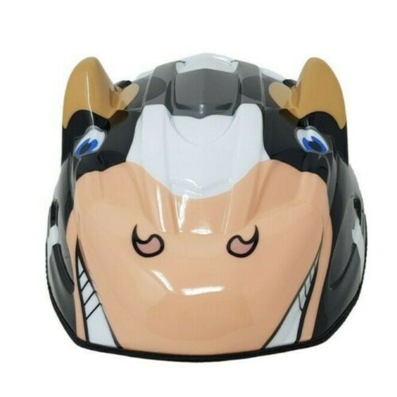 LAZER CRAZY P’NUT COWY REPLACEMENT CLIP ON CHILDRENS BIKE HELMET SHELL TOP NEW