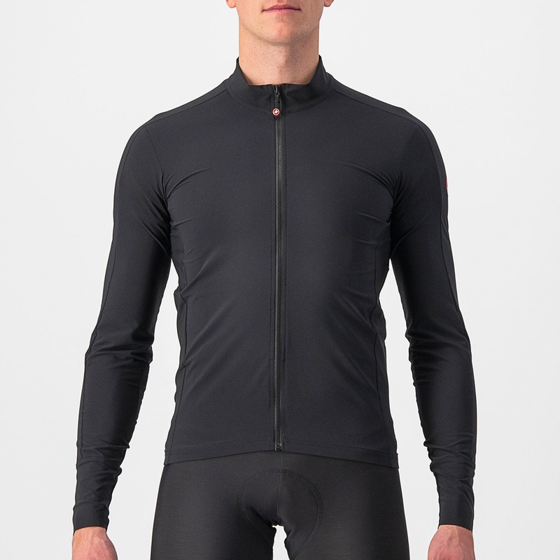 Maglia maniche lunghe Castelli Flight Air – Nero