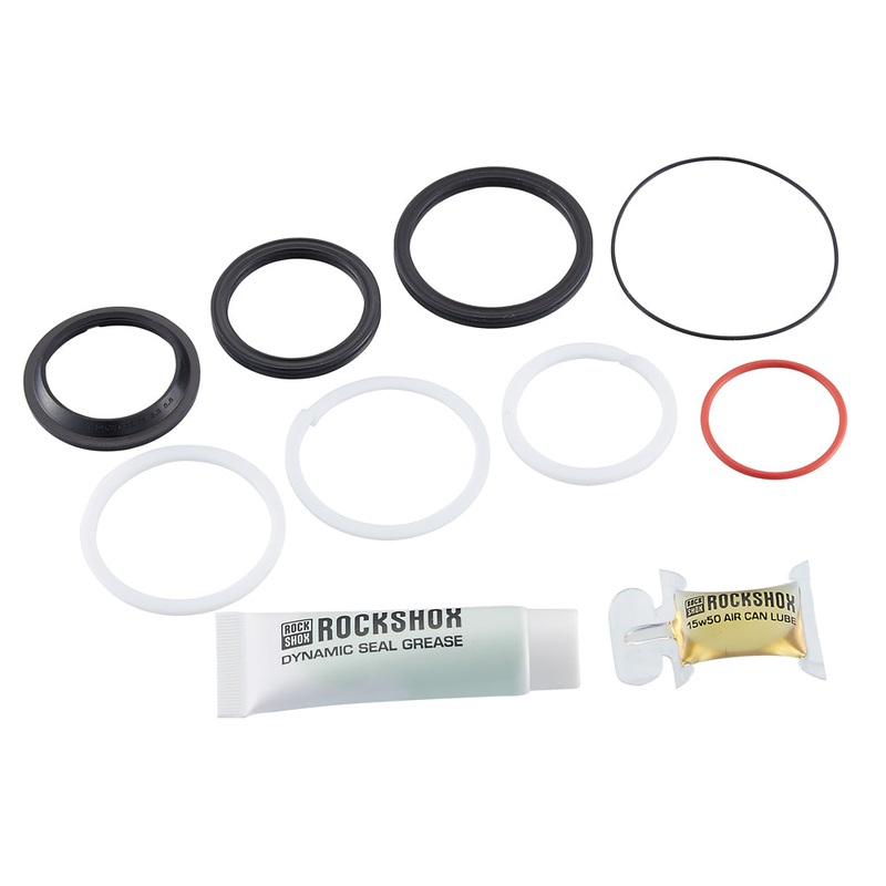 Rockshox 50 Hour Service Kit (Includes Air Can Seals, Piston Seal, Glide Rings, Grease/Oil) – Deluxe C1+/Super Deluxe C1+/Super Deluxe Flight Atttendant C1+ (2023+)