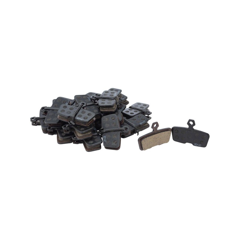 SRAM Bulk Disc Brake Pads (Organic) (SRAM Code, Guide RE) (Steel Back/Quiet) (20 Pairs)