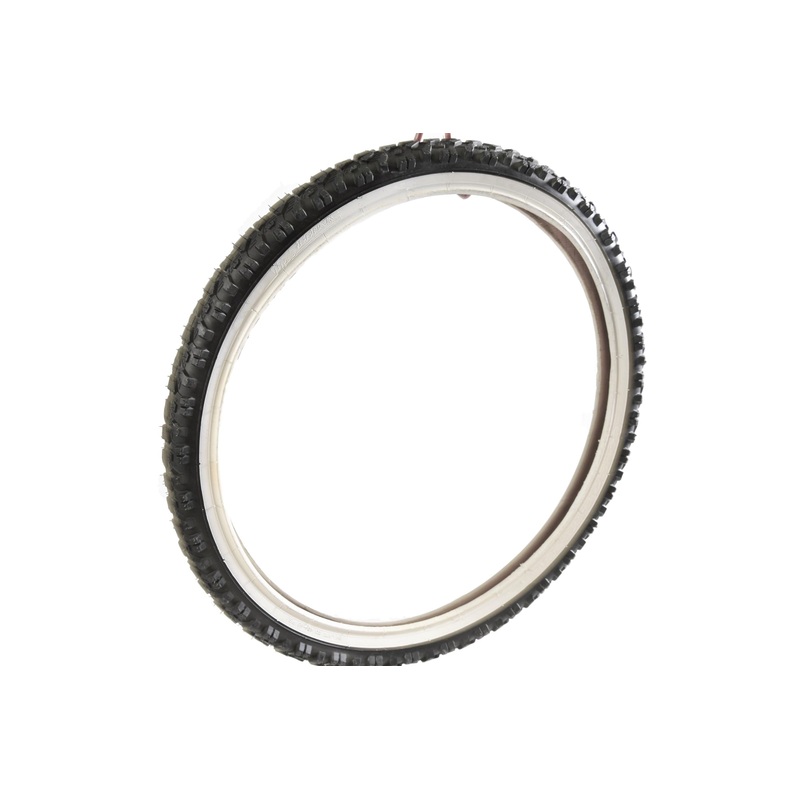 24 x 1.95 (54-507) Whitewall Bike Tyre As Fittted On Raleigh Hotrod Etc Suit All 24 MTB