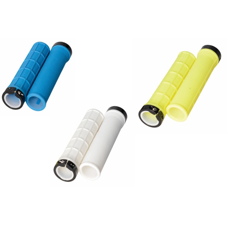 OXFORD PRO SLIM HALF WAFFLE MOUNTAIN BIKE COMFORT LOCK ON HANDLEBAR GRIPS 22.2mm