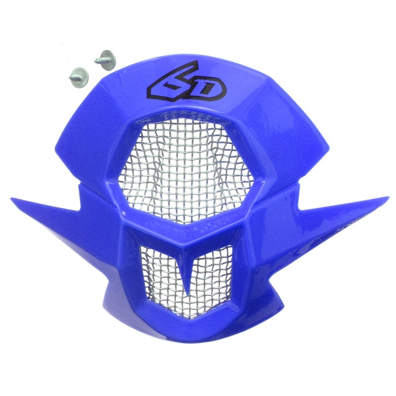 6d Moto X – Motocross Helmet Mouth Piece forRush  Choose Colour: Blue-Orange-Green
