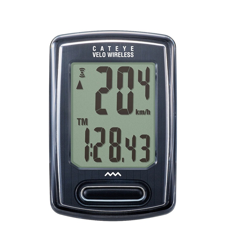Cateye Velo Wireless Computer|Black|White