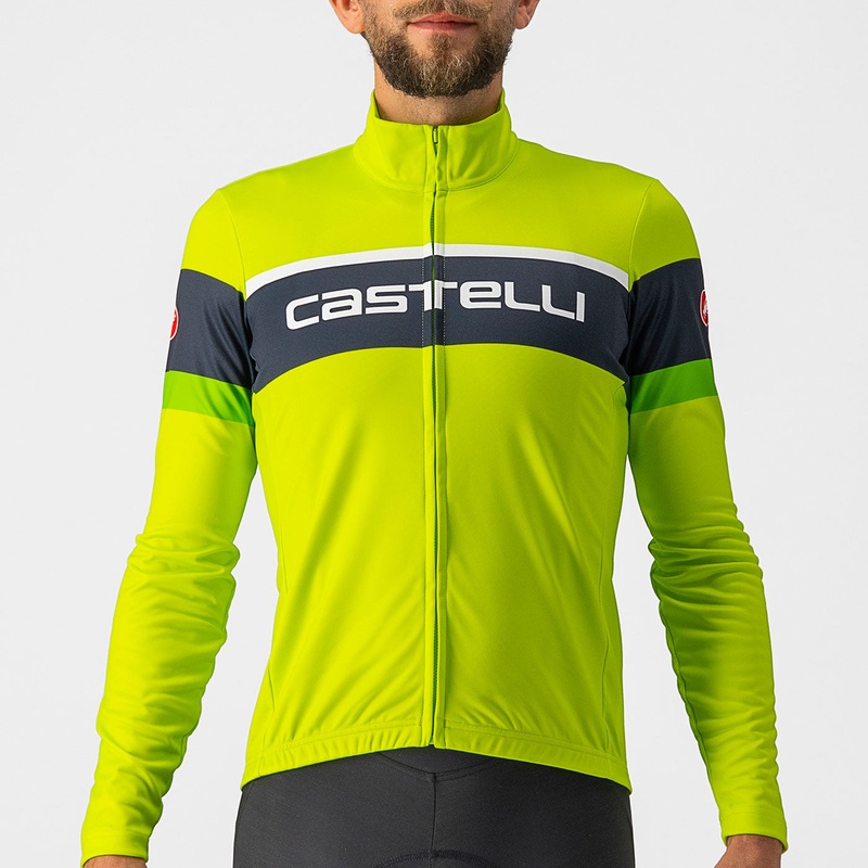Maglia maniche lunghe Castelli Passista – Verde