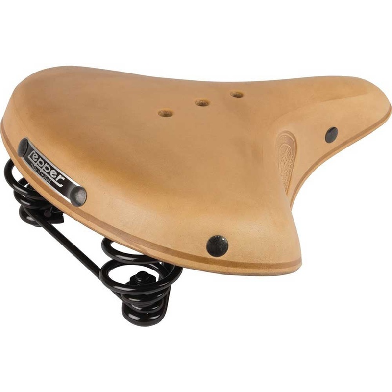 Natural Lepper Leather Bike Seat 810 Concorde Authentic Line Women’s Cycle Saddle