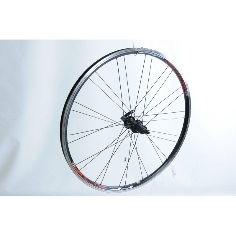 26 RIM 559 – 19 MTB REAR WHEEL 8-9 CASSETTE HUB BLACK DUAL WALL Q-R 28 SPOKE