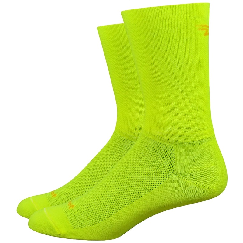 Calze DeFeet Aireator 6 D-Logo – Giallo