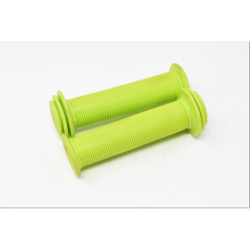 Cannondale Logo Green Bike 120mm Handlebar Kids Grips Ribbed Pattern non slip