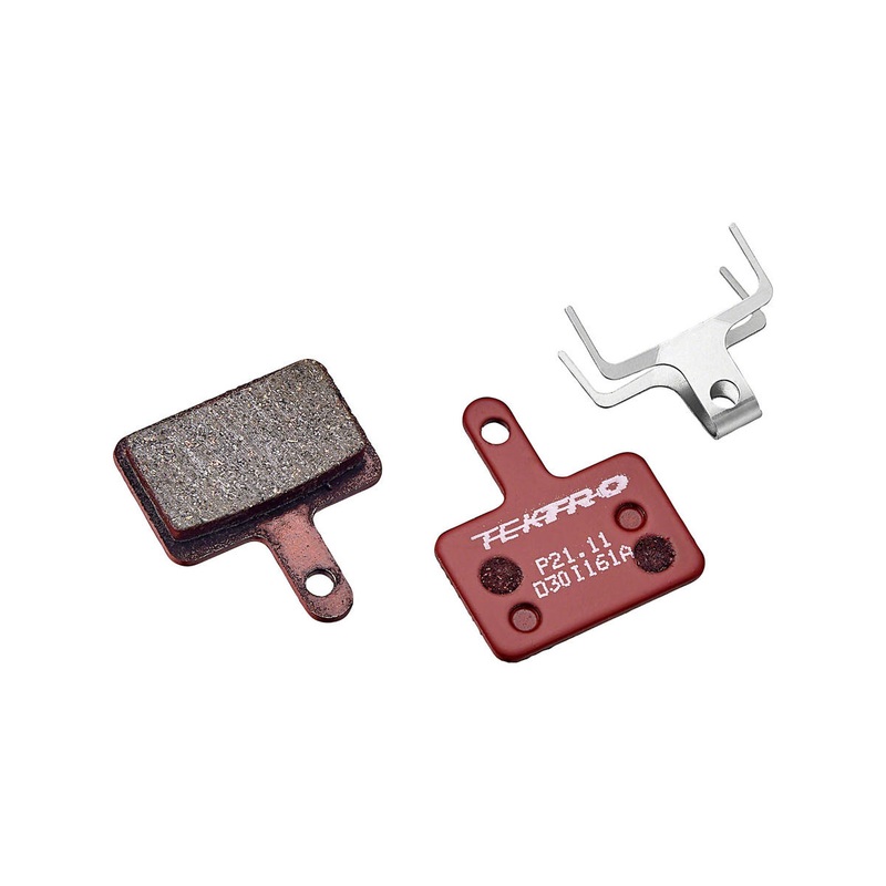Tektro P21.11 Disc Brake Pads (Low Noise Resin Compound) (5mm Thickness) (For 2-Piston Brake Caliper)