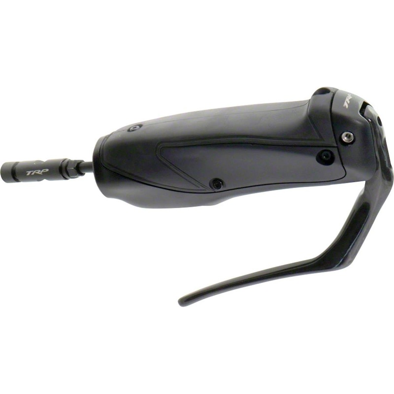 TRP HD-T910 TT Hydraulic Disc Brake Levers (Black) (Right) (Flat Mount) (Caliper Included)