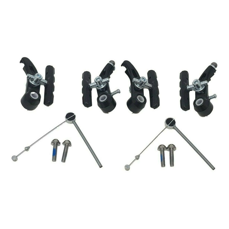 XLC CANTILEVER ALLOY BIKE BRAKE FRONT & REAR BRC01Z BLACK WITH LINK WIRE & BOLTS