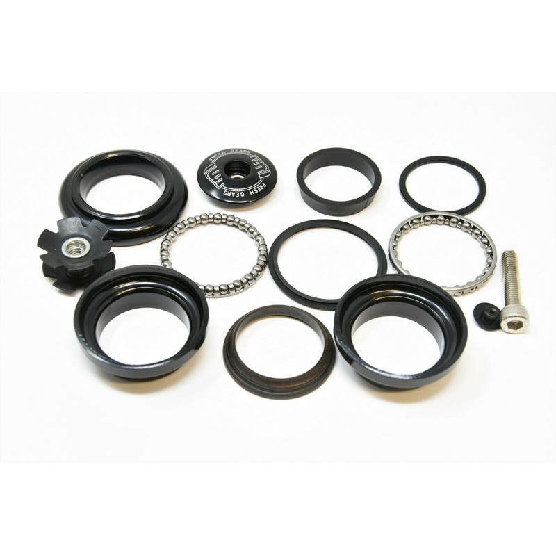 COMPLETE BIKE HEADSET 1 1/8 28.6MM FOR 34MM INTERNAL HEAD TUBE + STAR NUT & CAP