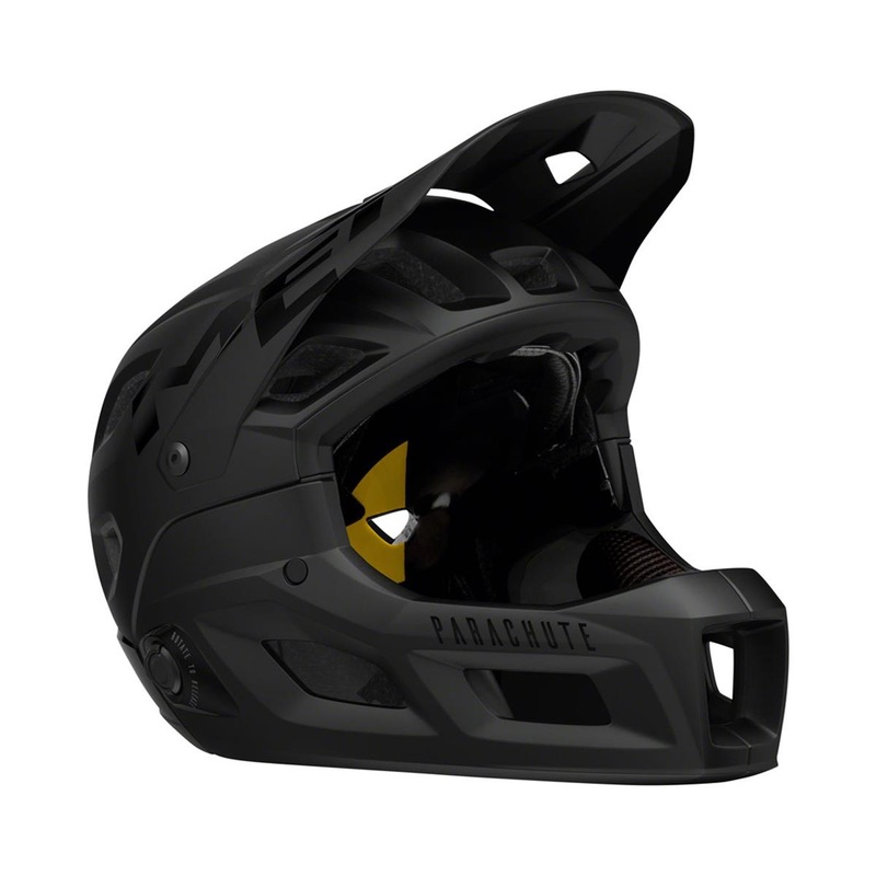 Met Parachute MCR MIPS Helmet (Matte/Gloss Black) (S) (Convertible)