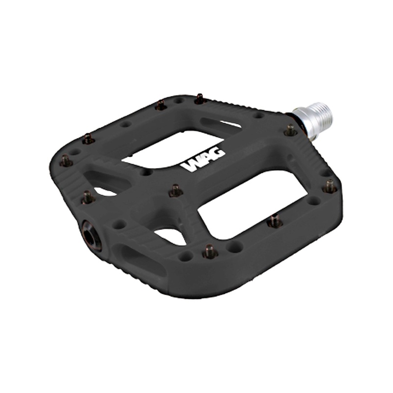 Pedali Flat Wag – Nero|Taglia unica|Nero