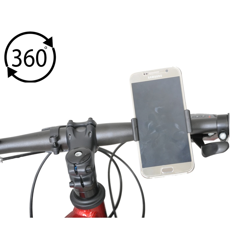 360 Degree Flexible Cup Holder-Smart Phone Mount Holder GPS I Phone for Bike