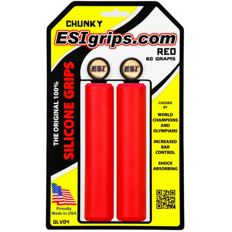 Manopole Esigrips Chunky – Rosso