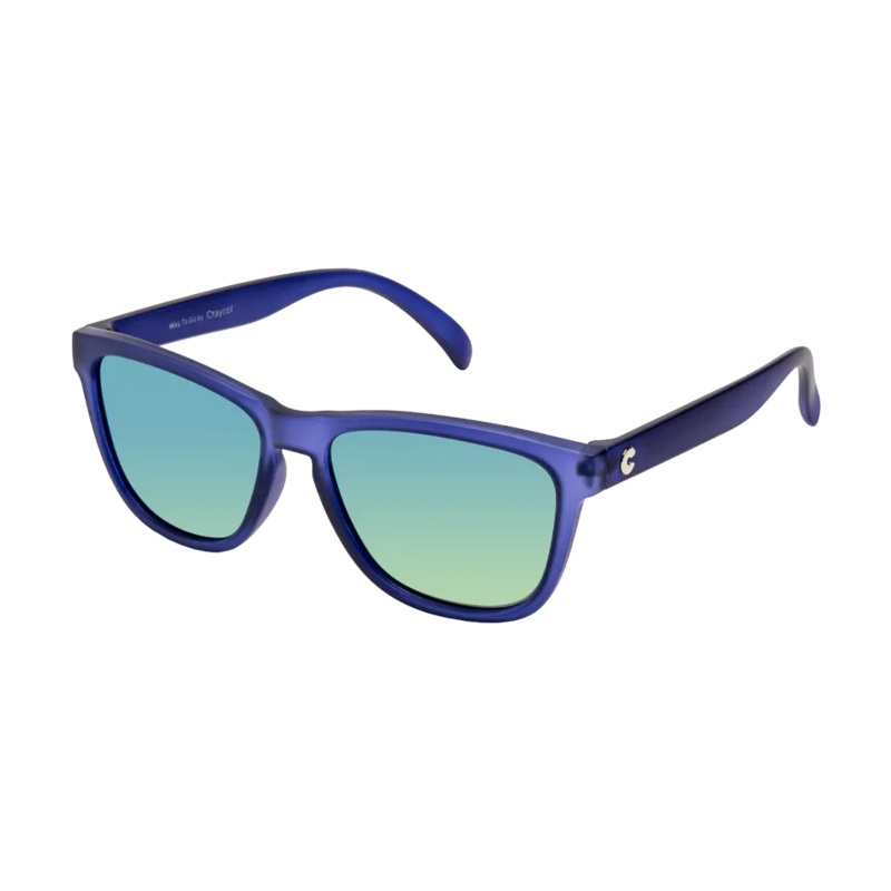 Craycol Ravy Navy Power Sunglasses (Transparent Blue)