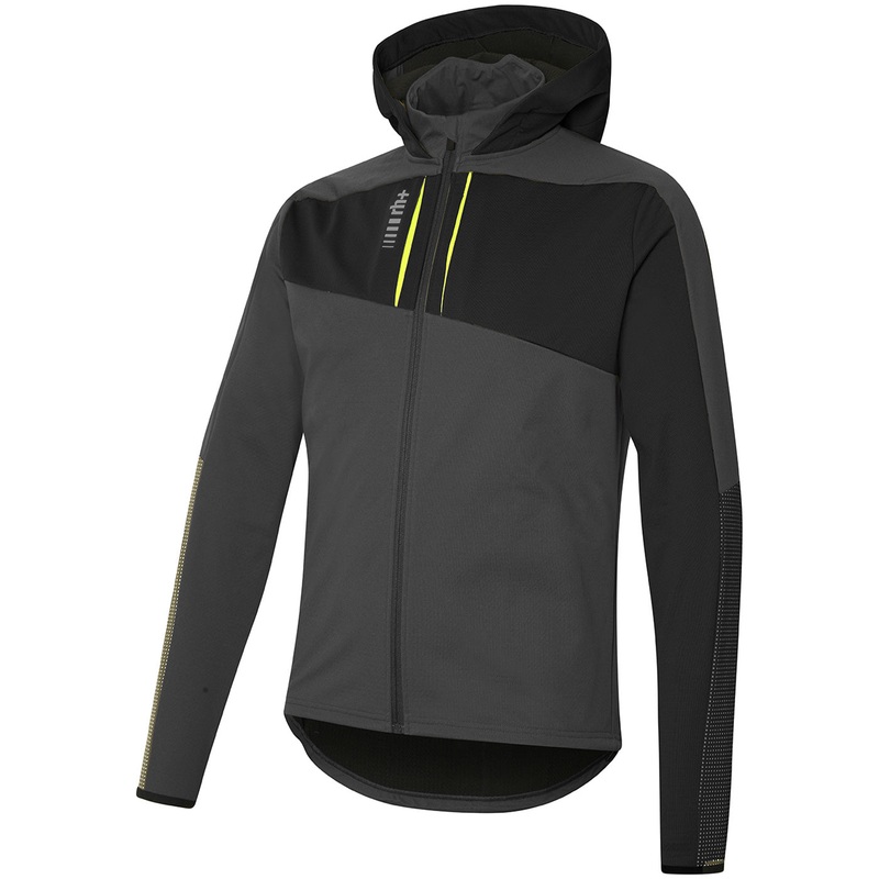 Giacca Rh+ Klyma Hooded Soft Shell – Nero grigio