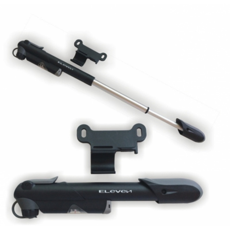 Telescopic Mini Pump With Pressure Gauge