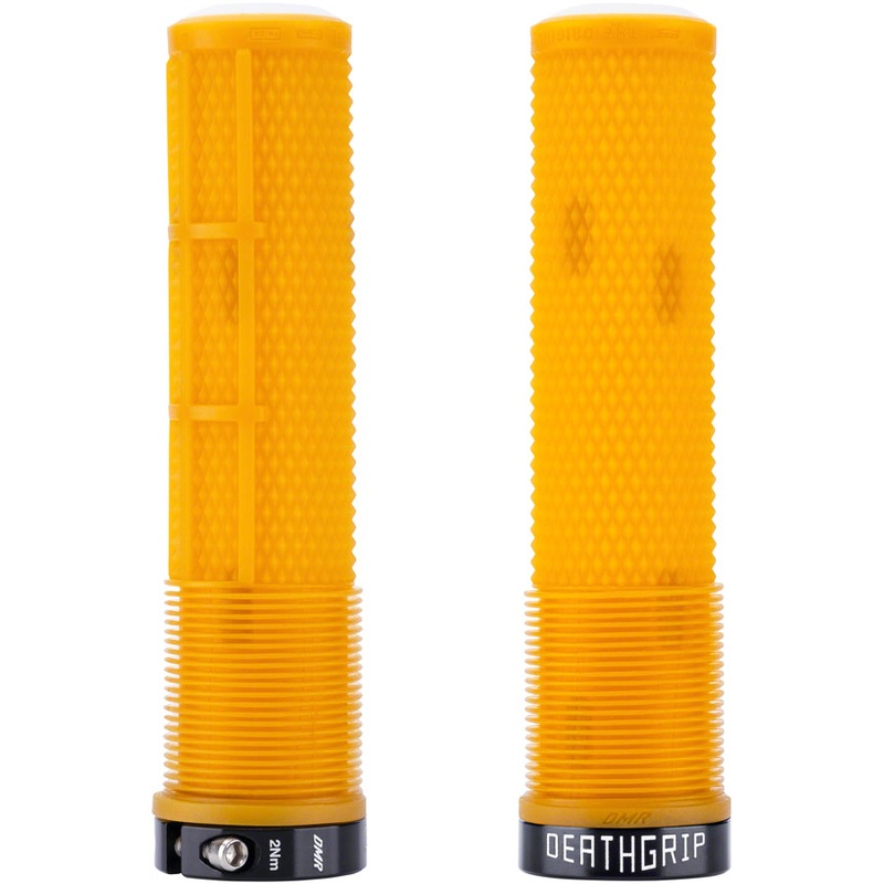 DMR DeathGrip 2 Flangeless Grips – Thick Lock-On Gum