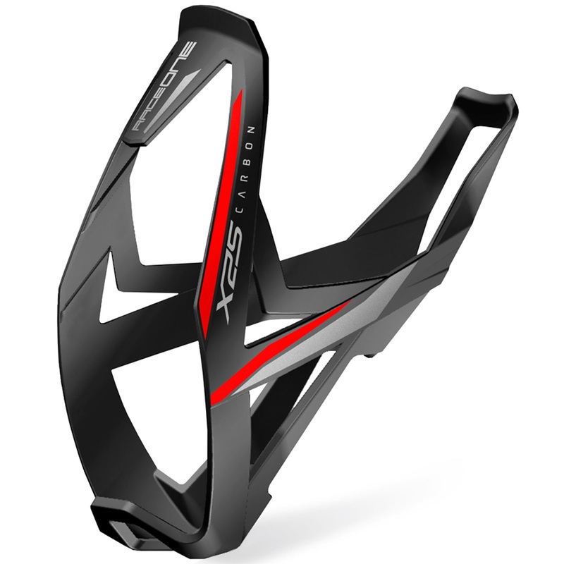 Portaborraccia RaceOne X25 Carbon – Rosso