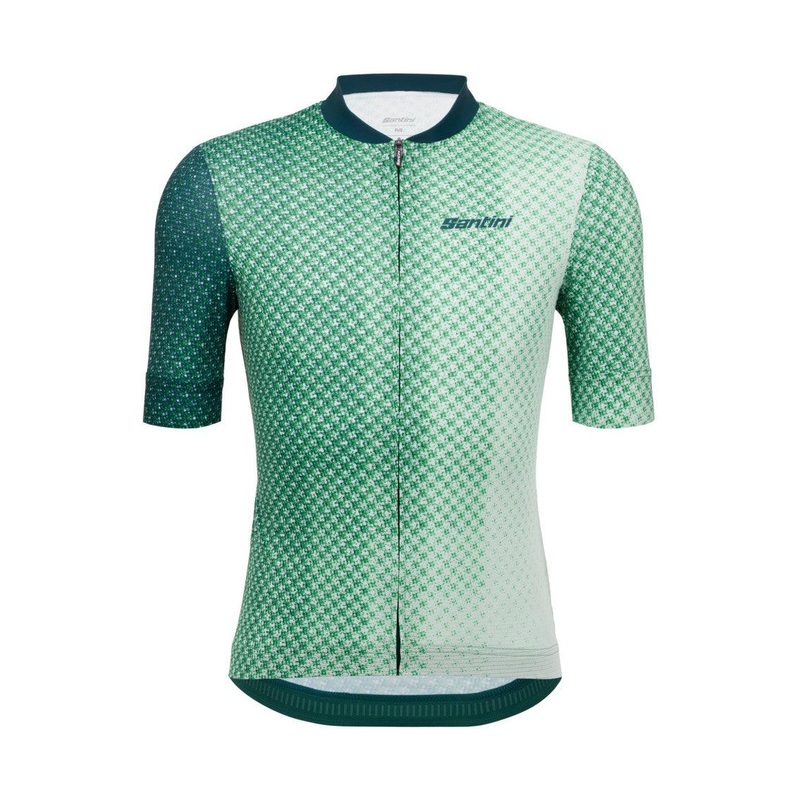 Santini Paws Form Men’s Cycling Jersey (Green)
