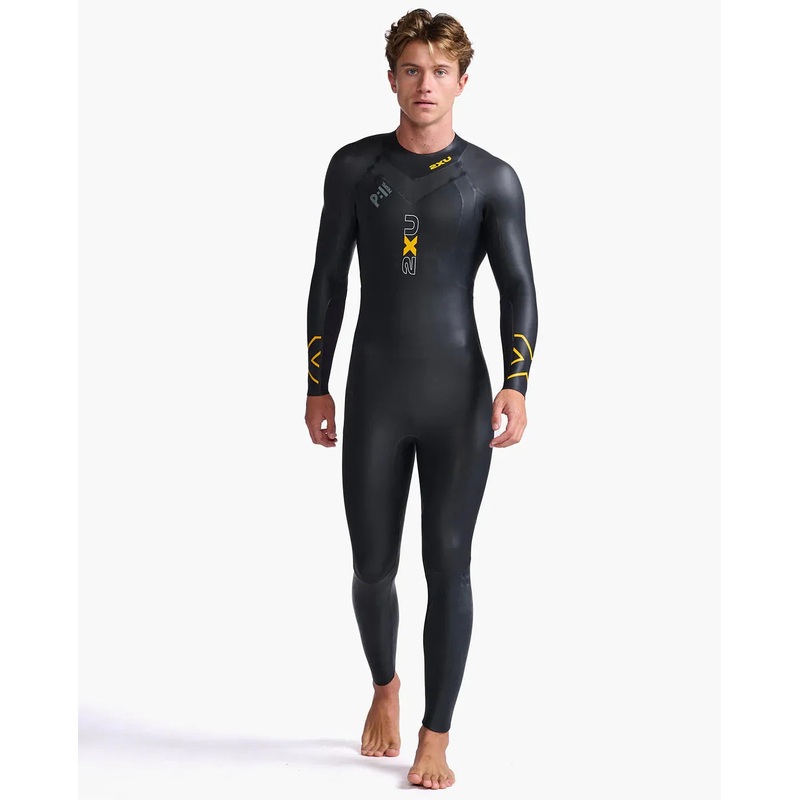2XU MW4991C P1 Propel Men’s Wetsuit (Black/Ambition)