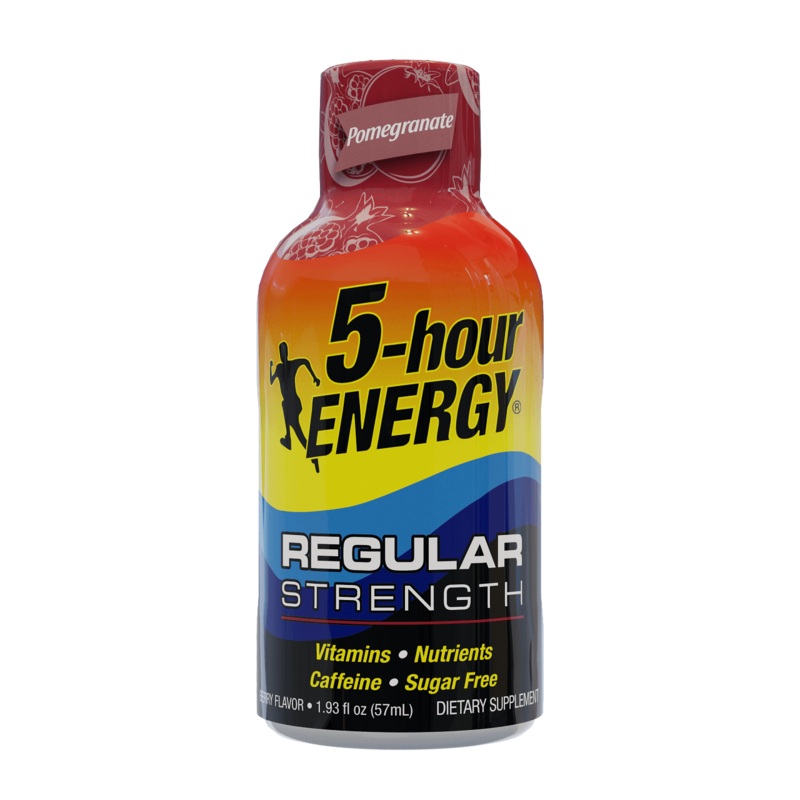Pomegranate Flavor Regular Strength 5-hour ENERGY Shots