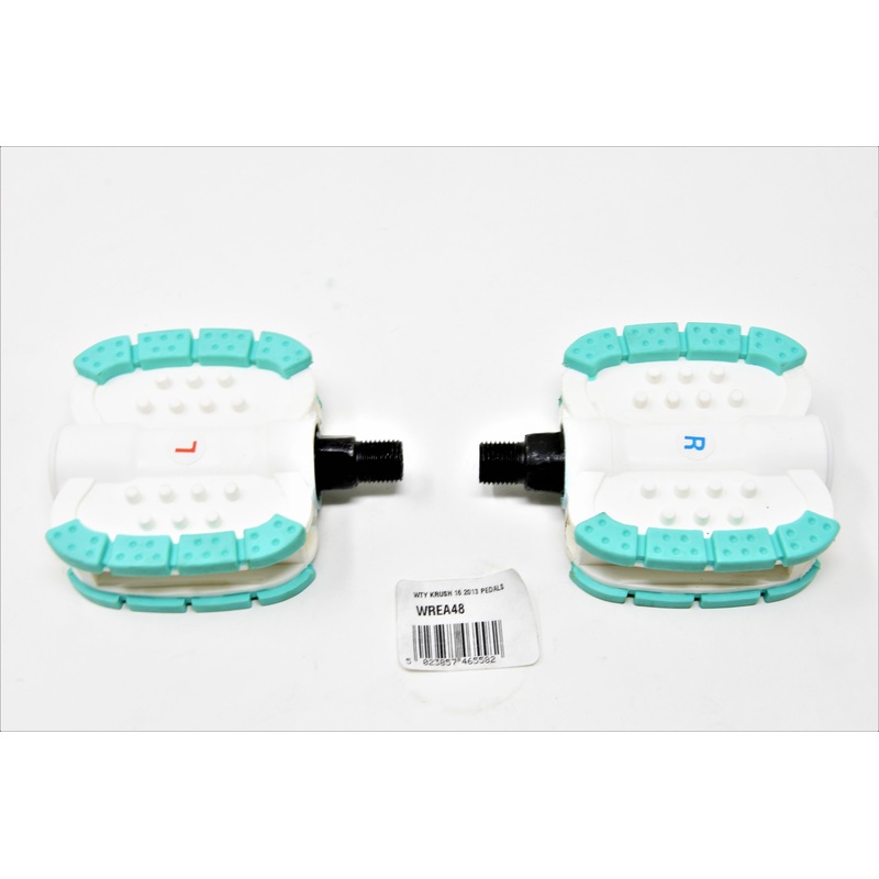 Raleigh Krush 16 Bike  Pedals White & Mint Suit Most Small Kiddies Junior Bikes