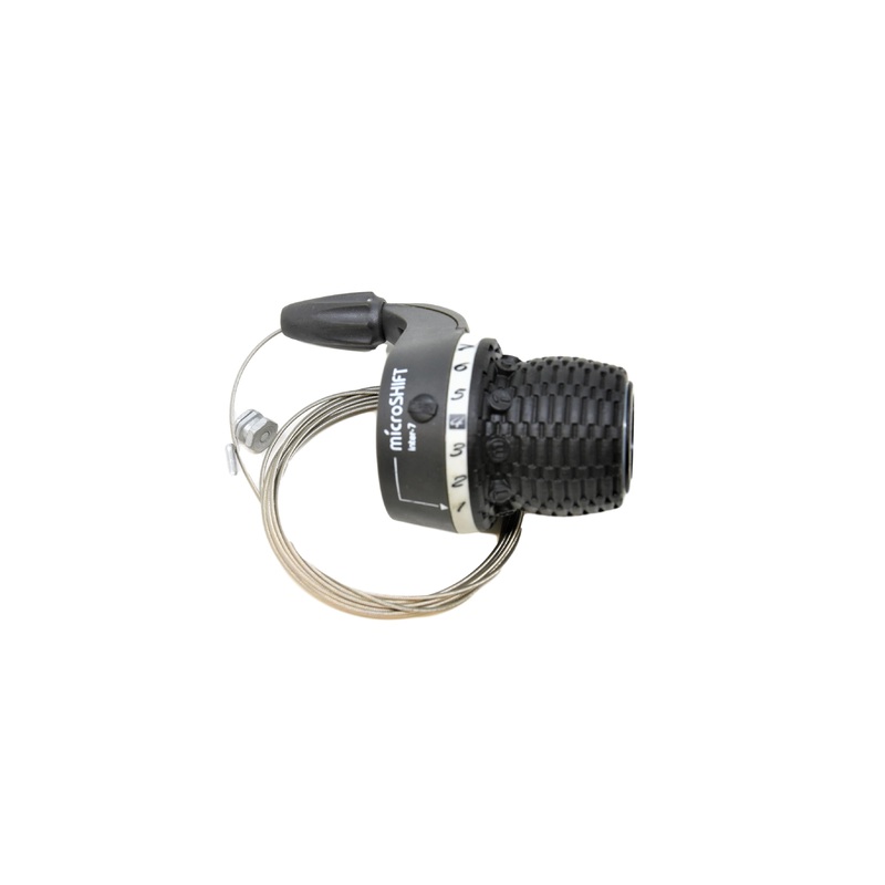 Microshift MN28  7 Speed Gripshift Shifter For Shimano Inter-7 For Hub Gears Only