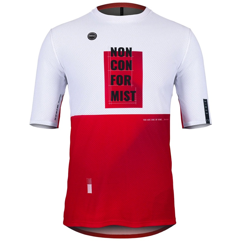 Maglia Gobik Terrain Whistler – Bianco rosso