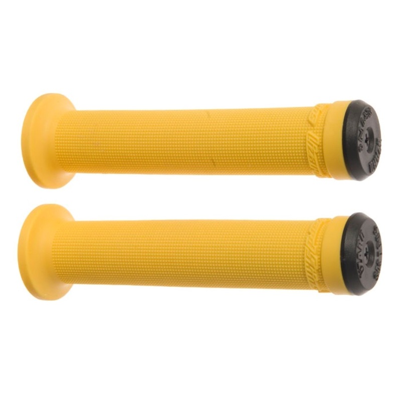 Lizard Skins Aaron Chase Pro Series Handlebar Grips Yellow 140mm