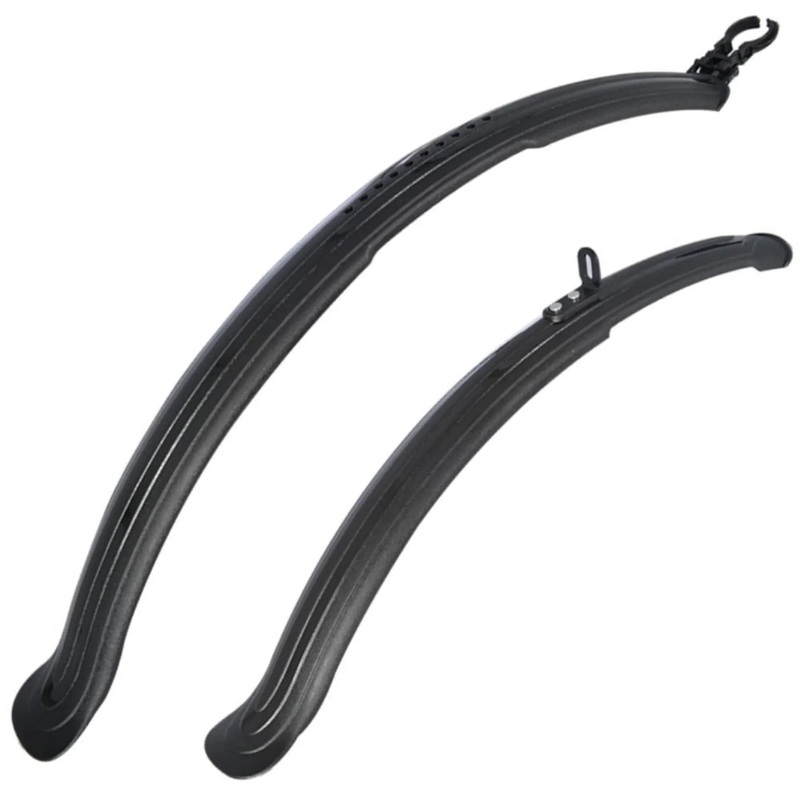 Roxter Junior ATB Bike Lightweight Mudguards Set 24 wheel Black Standard Fit mudguard