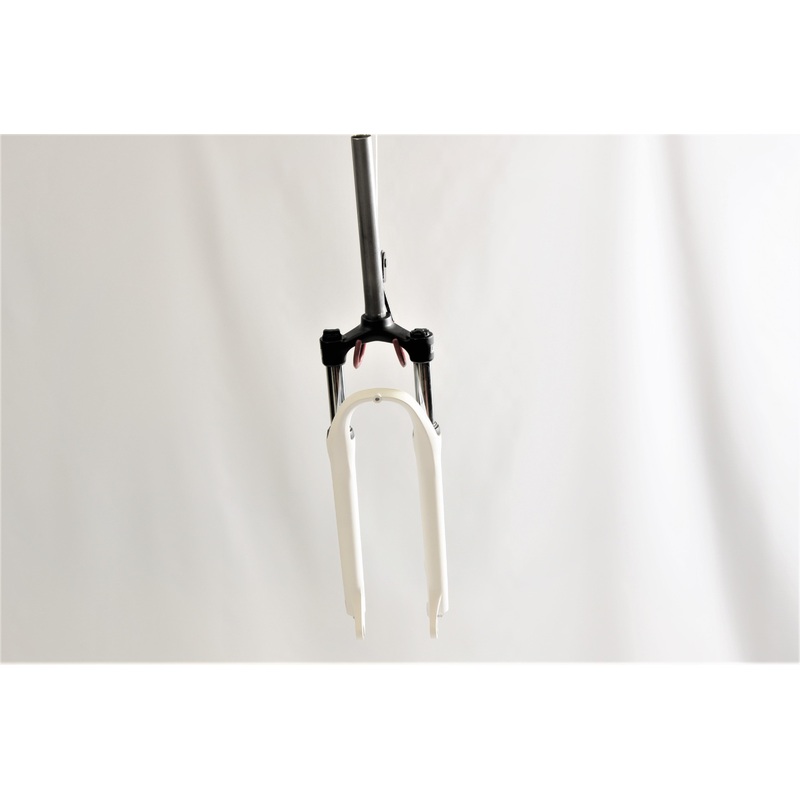 27.5 WHEEL 1 1-8 SUNTOUR M3030 SUSPENSION BIKE FORK FOR DISC BRAKES WHITE SALE
