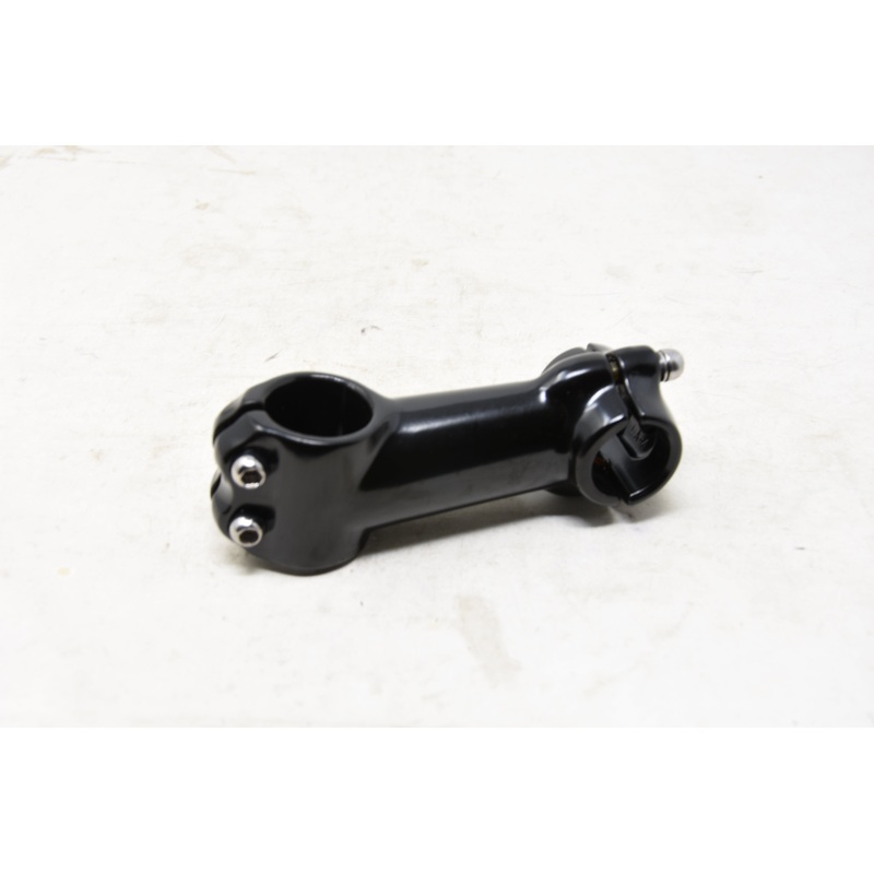90mm Reach Black Alloy A Head Stem 1 1/8 For 25.4mm Handlebar 6 Degree Rise