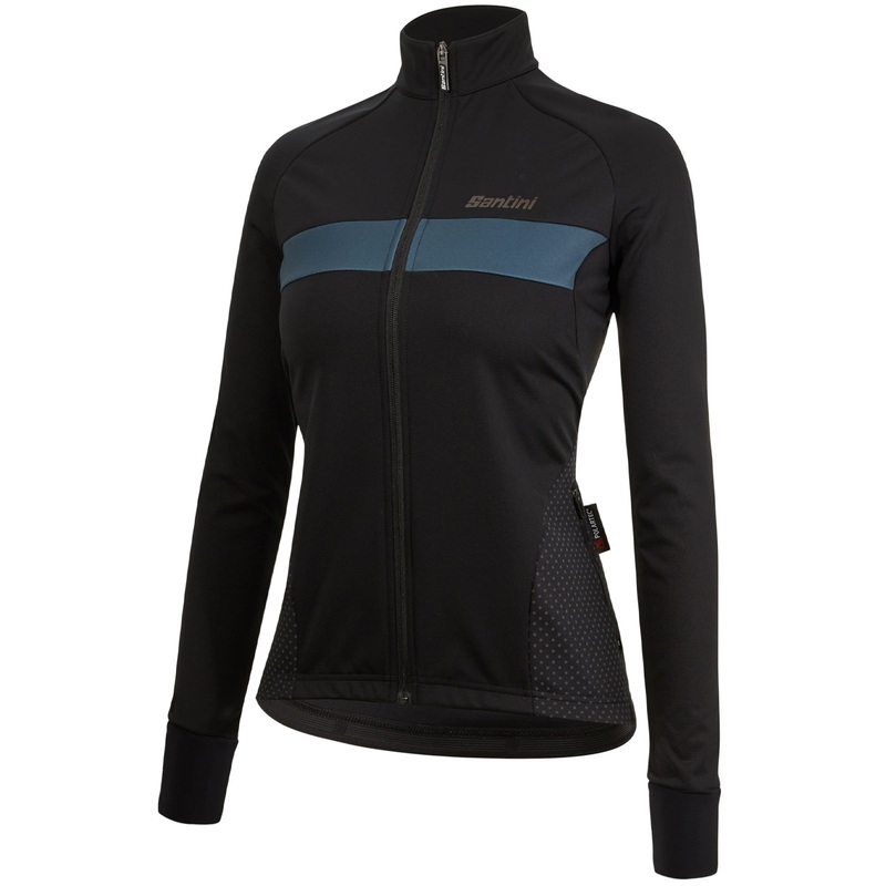 Maglia maniche lunghe donna Santini Coral Bengal – Nero