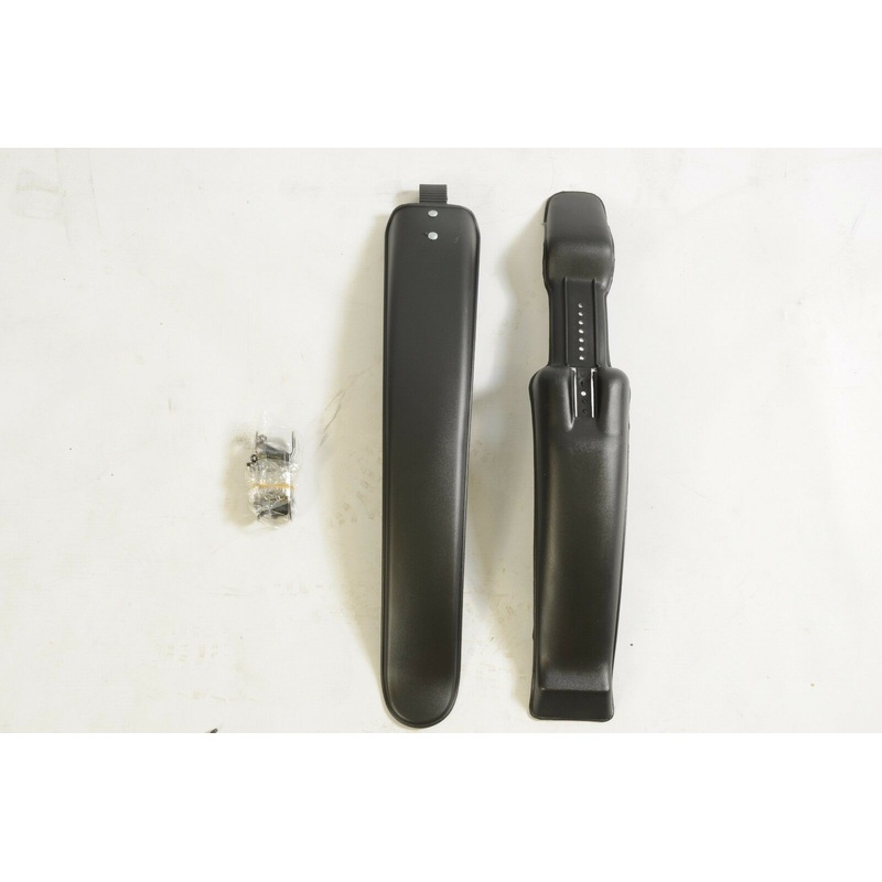 PAIR MOUNTAIN BIKE MUDGUARDS, FOR HARD TAIL AND FULL SUSPENSION MTB ADJUSTABLE