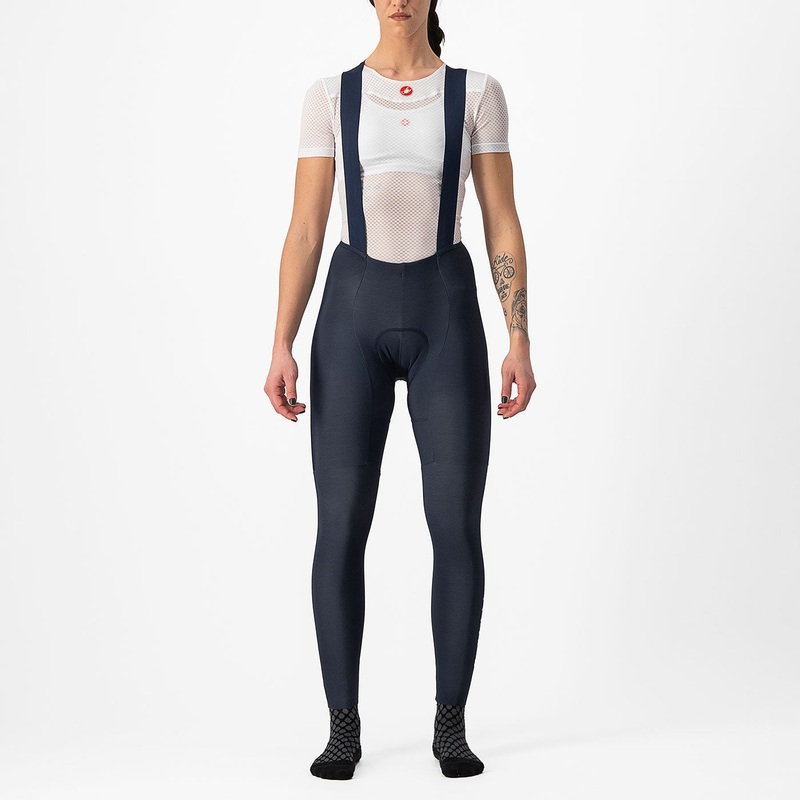 Calzamaglia donna Castelli Free Aero RC DT – Blu