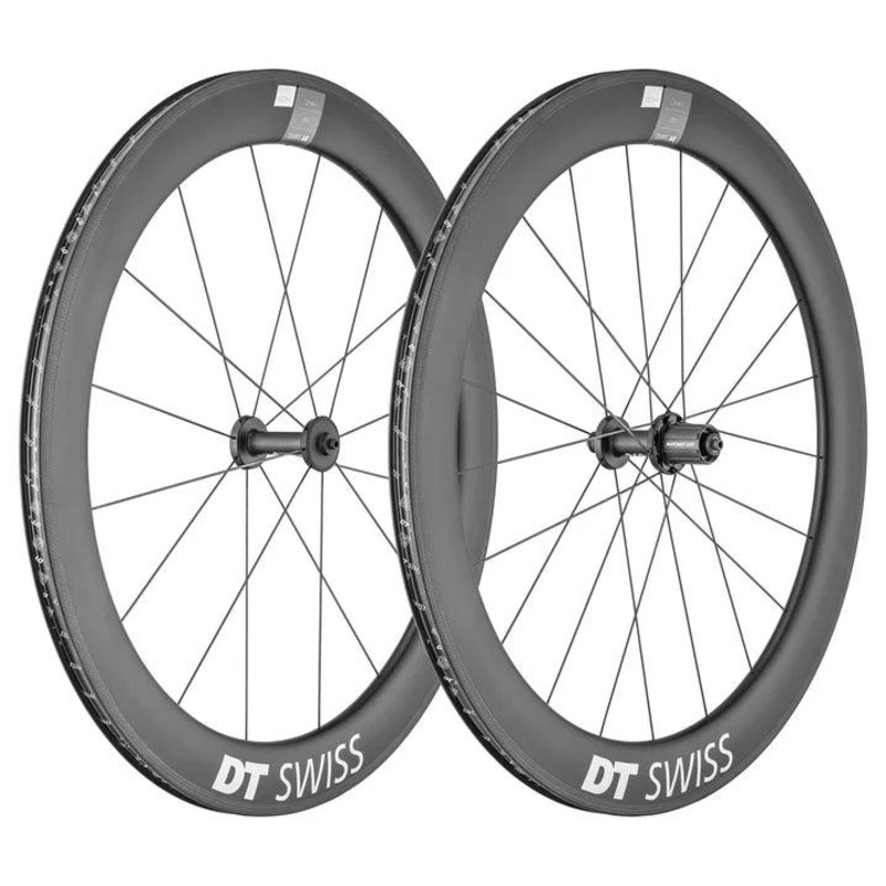 DT Swiss ARC 1400 Dicut 48 Carbon Tubeless Rim Brake Wheel – Shimano/Sram (Black)