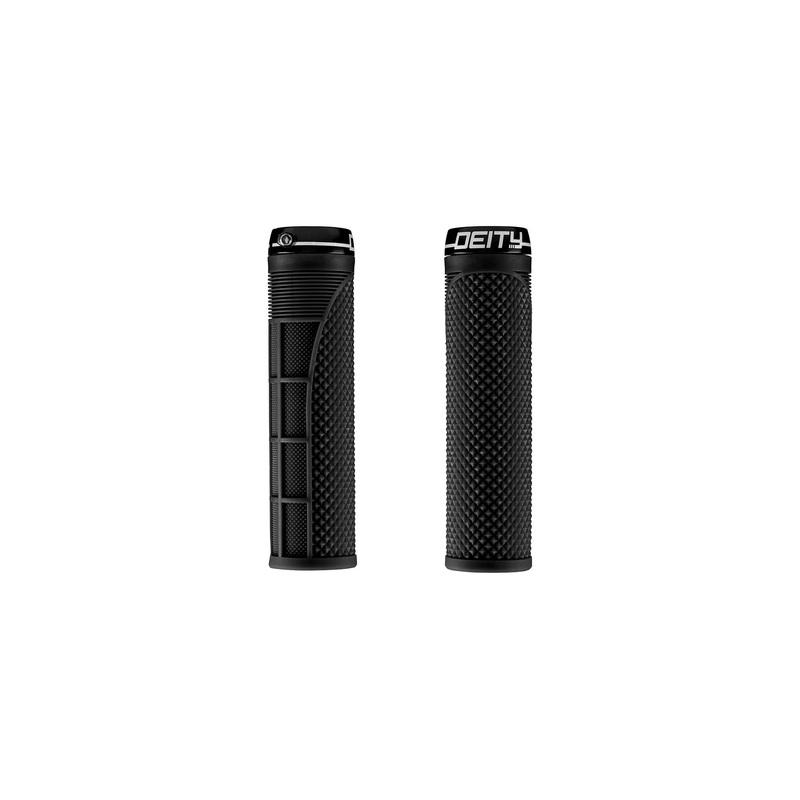 Deity Megattack Grips|Black|Black
