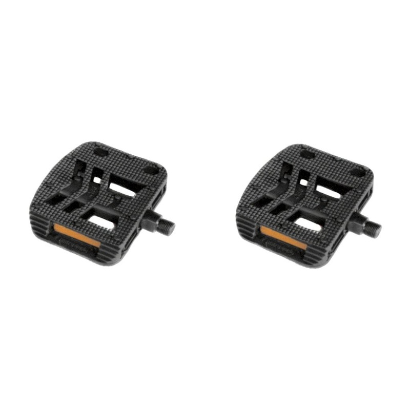 Pair Flat Platform Gripper Bike Pedals For MTB & Adult Cycles 9-16 Anti Slip Pedals