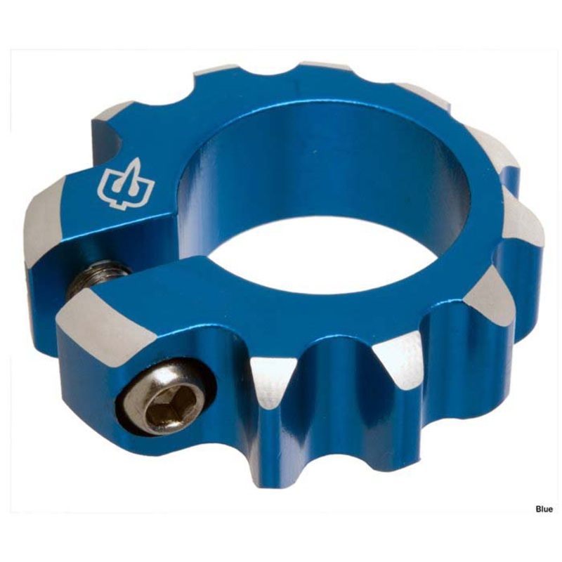 Brave Pogo Single Bolt Seat Clamp – 25.4mm  Choose colour: Punk Blue – Gold – Red