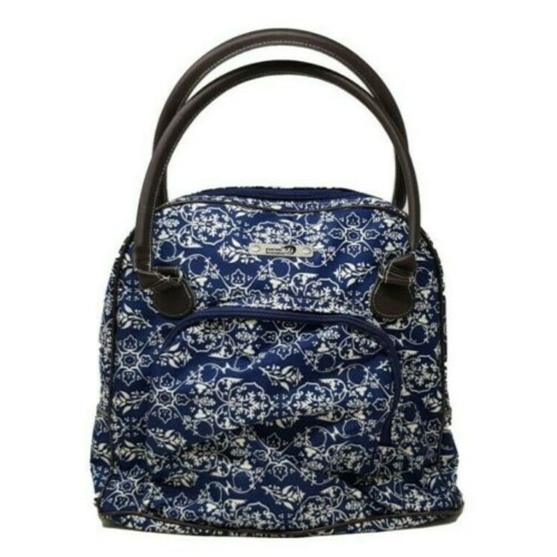 NEW LOOXS FEMME ROMANO BLUE PANNIER BAG, CASUAL SHOPPING BAG 37 x 32 x 20 cm