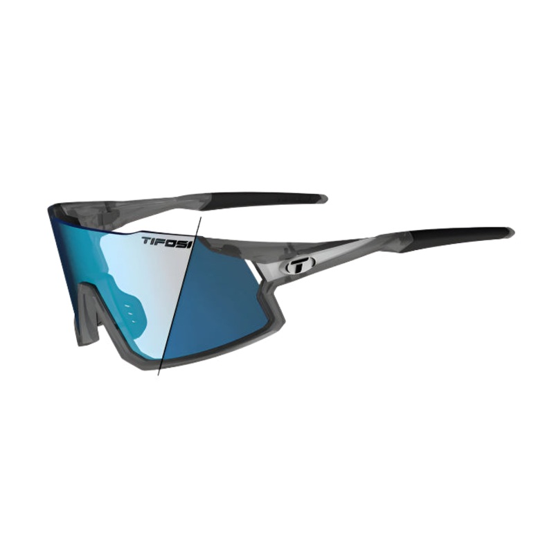 Tifosi Stash Sport Sunglasses (Clarion Blue Fototec/Matte Smoke)