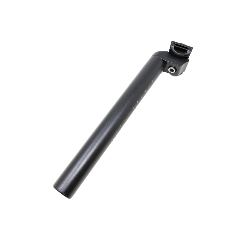 27.2mm Alloy MTB-any Bike Seat Post 250mm (10) Long Micro Adjust Saddle Pin Black